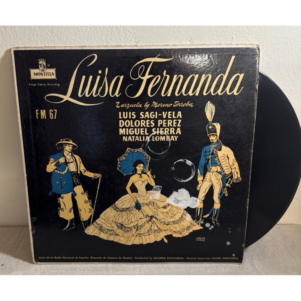Luisa Fernanda Federico Moreno‎ Torroba vinyl record